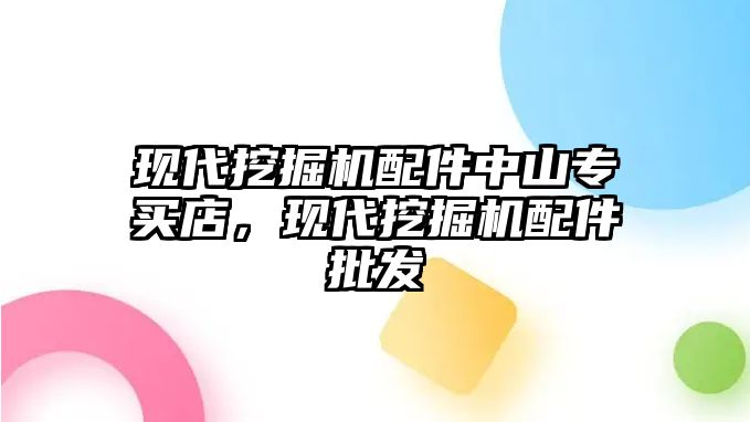 現(xiàn)代挖掘機配件中山專買店，現(xiàn)代挖掘機配件批發(fā)