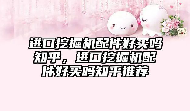 進口挖掘機配件好買嗎知乎，進口挖掘機配件好買嗎知乎推薦