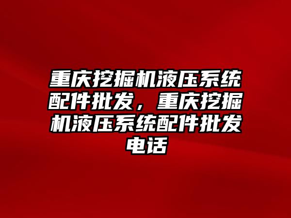 重慶挖掘機(jī)液壓系統(tǒng)配件批發(fā)，重慶挖掘機(jī)液壓系統(tǒng)配件批發(fā)電話