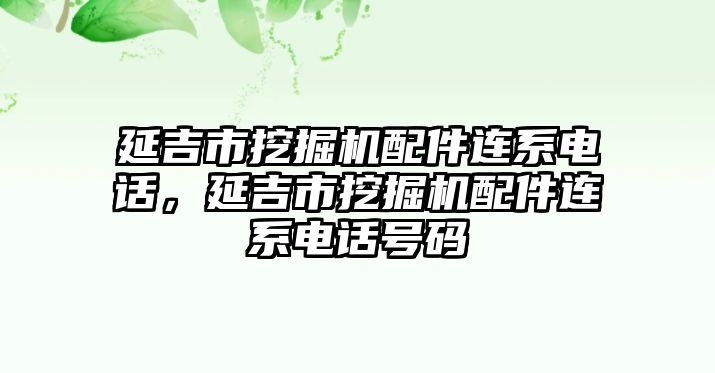 延吉市挖掘機(jī)配件連系電話(huà)，延吉市挖掘機(jī)配件連系電話(huà)號(hào)碼