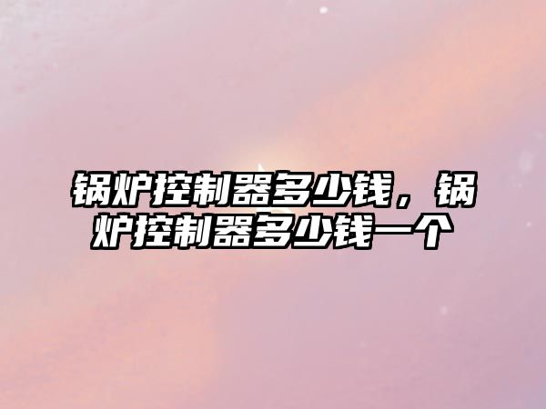 鍋爐控制器多少錢，鍋爐控制器多少錢一個(gè)