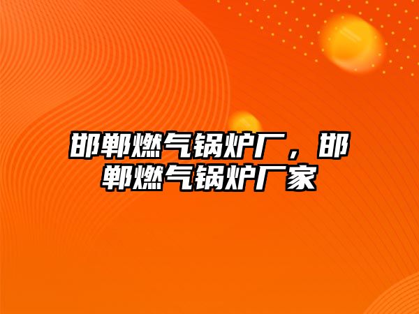 邯鄲燃?xì)忮仩t廠，邯鄲燃?xì)忮仩t廠家