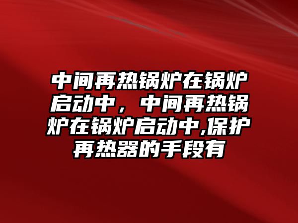 中間再熱鍋爐在鍋爐啟動(dòng)中，中間再熱鍋爐在鍋爐啟動(dòng)中,保護(hù)再熱器的手段有