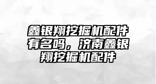 鑫銀翔挖掘機配件有名嗎，濟南鑫銀翔挖掘機配件