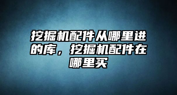 挖掘機(jī)配件從哪里進(jìn)的庫(kù)，挖掘機(jī)配件在哪里買