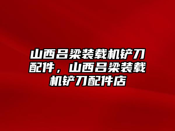 山西呂梁裝載機鏟刀配件，山西呂梁裝載機鏟刀配件店