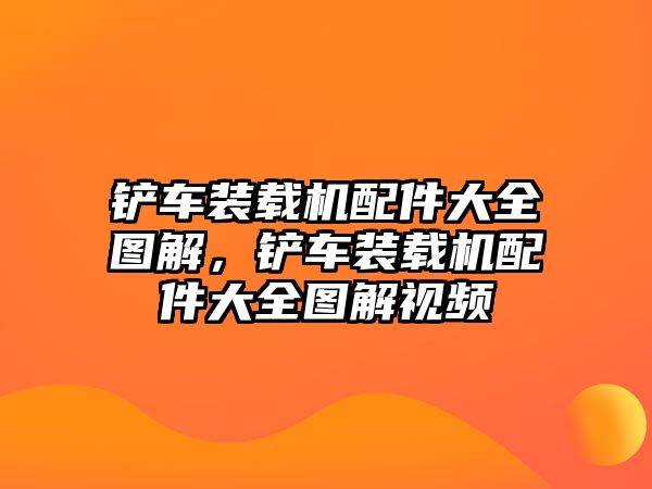 鏟車裝載機(jī)配件大全圖解，鏟車裝載機(jī)配件大全圖解視頻