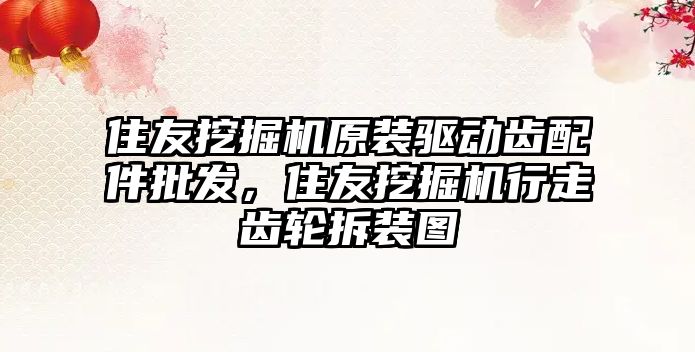 住友挖掘機(jī)原裝驅(qū)動(dòng)齒配件批發(fā)，住友挖掘機(jī)行走齒輪拆裝圖