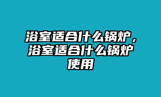 浴室適合什么鍋爐，浴室適合什么鍋爐使用