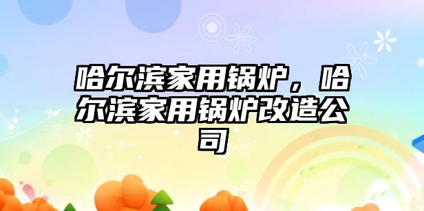 哈爾濱家用鍋爐，哈爾濱家用鍋爐改造公司