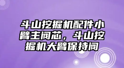 斗山挖掘機(jī)配件小臂主閥芯，斗山挖掘機(jī)大臂保持閥