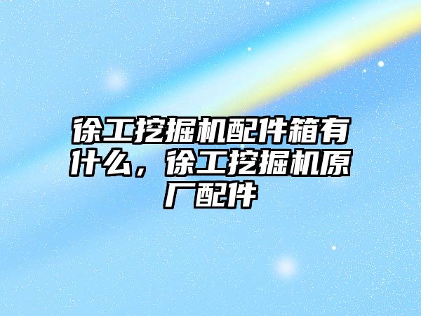 徐工挖掘機(jī)配件箱有什么，徐工挖掘機(jī)原廠配件