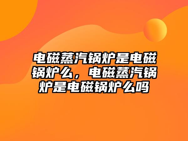 電磁蒸汽鍋爐是電磁鍋爐么，電磁蒸汽鍋爐是電磁鍋爐么嗎