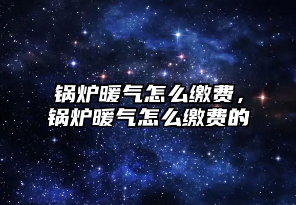 鍋爐暖氣怎么繳費(fèi)，鍋爐暖氣怎么繳費(fèi)的