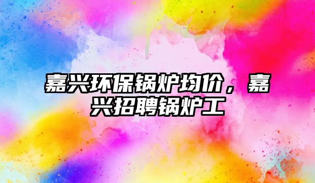 嘉興環(huán)保鍋爐均價，嘉興招聘鍋爐工