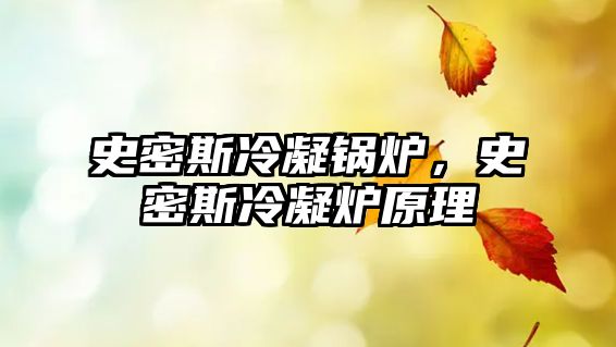 史密斯冷凝鍋爐，史密斯冷凝爐原理