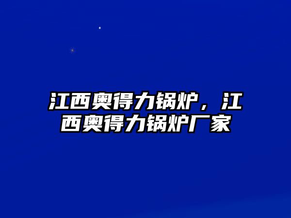 江西奧得力鍋爐，江西奧得力鍋爐廠家