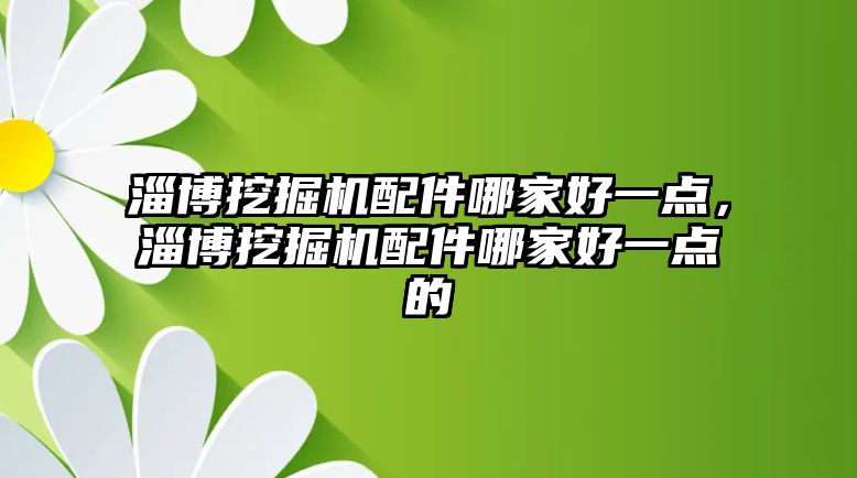 淄博挖掘機配件哪家好一點，淄博挖掘機配件哪家好一點的