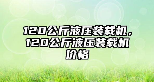 120公斤液壓裝載機，120公斤液壓裝載機價格