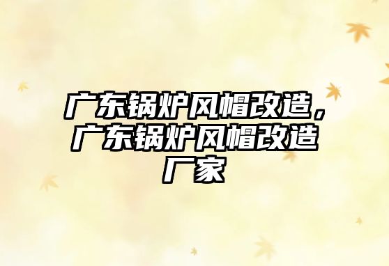 廣東鍋爐風(fēng)帽改造，廣東鍋爐風(fēng)帽改造廠家