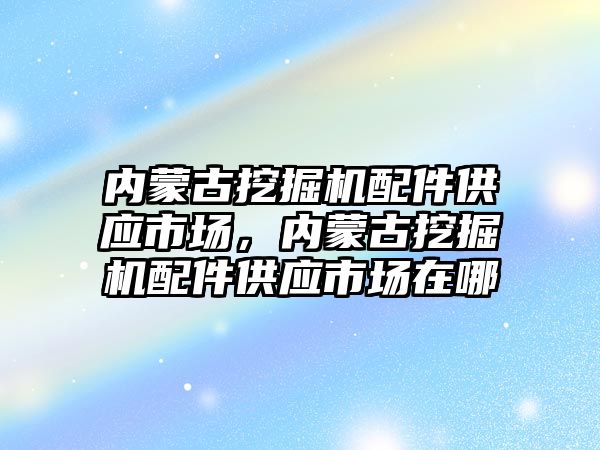 內(nèi)蒙古挖掘機配件供應(yīng)市場，內(nèi)蒙古挖掘機配件供應(yīng)市場在哪