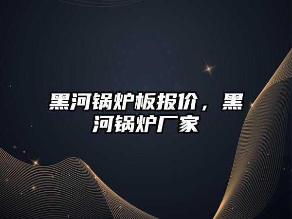 黑河鍋爐板報(bào)價(jià)，黑河鍋爐廠家