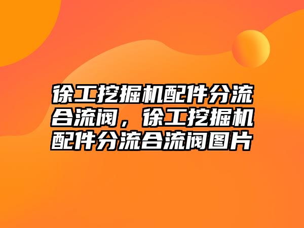 徐工挖掘機配件分流合流閥，徐工挖掘機配件分流合流閥圖片