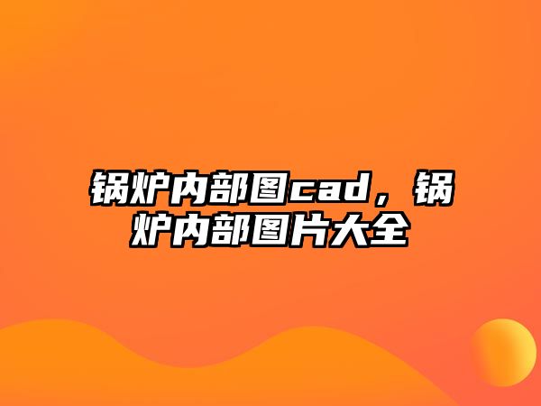 鍋爐內(nèi)部圖cad，鍋爐內(nèi)部圖片大全