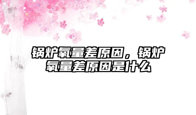 鍋爐氧量差原因，鍋爐氧量差原因是什么