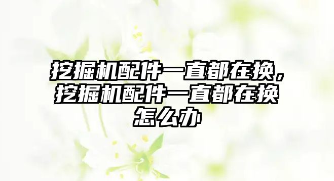 挖掘機(jī)配件一直都在換，挖掘機(jī)配件一直都在換怎么辦