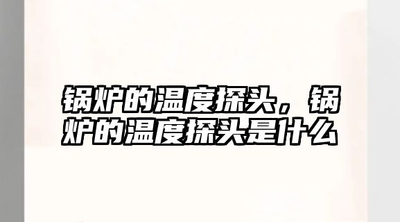 鍋爐的溫度探頭，鍋爐的溫度探頭是什么