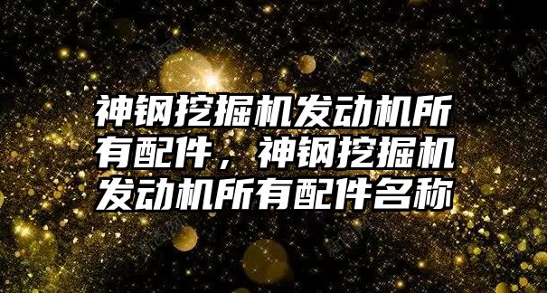神鋼挖掘機(jī)發(fā)動機(jī)所有配件，神鋼挖掘機(jī)發(fā)動機(jī)所有配件名稱