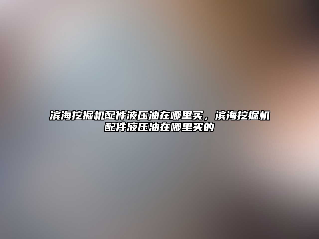 濱海挖掘機配件液壓油在哪里買，濱海挖掘機配件液壓油在哪里買的