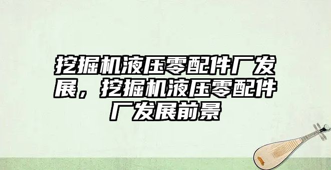 挖掘機(jī)液壓零配件廠發(fā)展，挖掘機(jī)液壓零配件廠發(fā)展前景