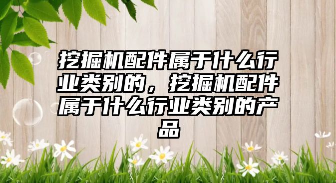 挖掘機(jī)配件屬于什么行業(yè)類別的，挖掘機(jī)配件屬于什么行業(yè)類別的產(chǎn)品