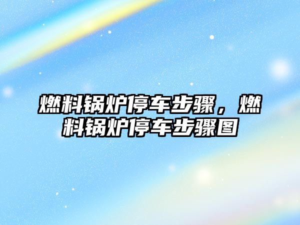 燃料鍋爐停車步驟，燃料鍋爐停車步驟圖
