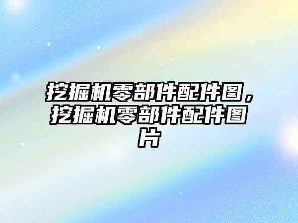 挖掘機零部件配件圖，挖掘機零部件配件圖片